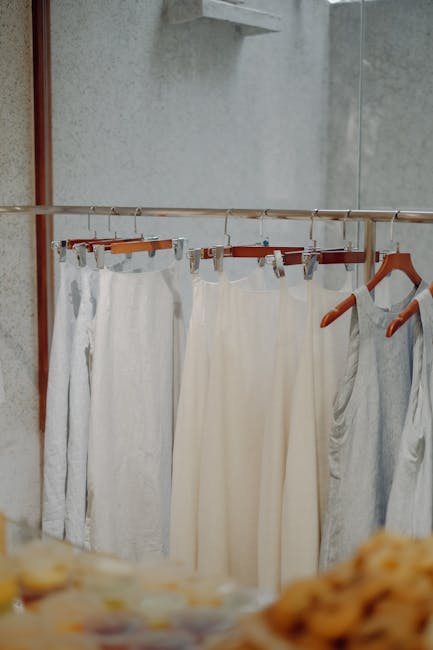 Wide-Sleeve Mulmul Dress